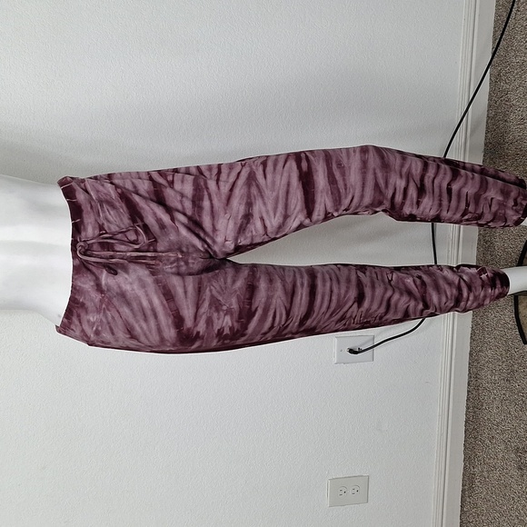 Johnny Was Calme Purple Tie Dye Casual Streetwear Athleisure Joggers Size M - Picture 4 of 14